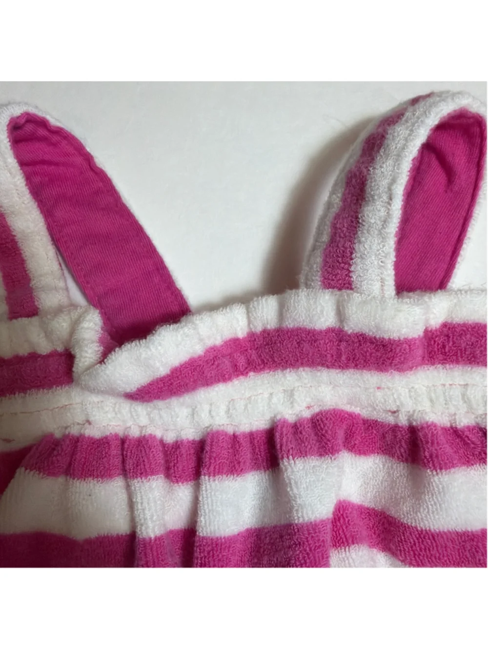Baby RALPH LAUREN Terry Cloth Toweling Coverup Romper 18 Months
